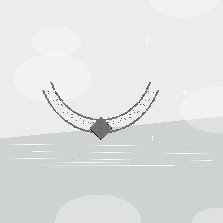 Çelik Erkek Minimal Kolye